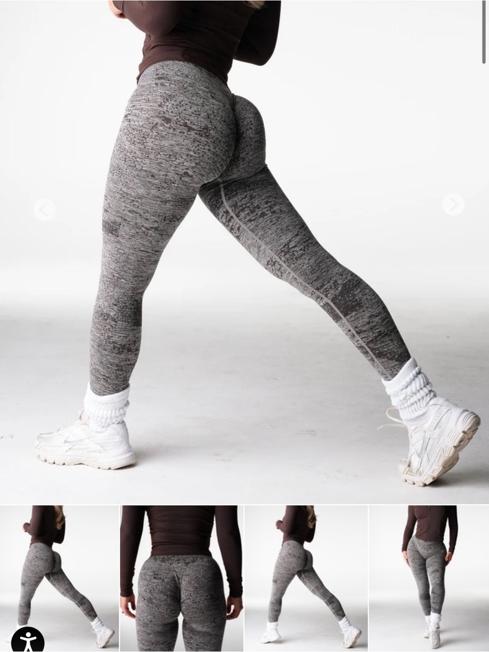 Cold Brew Digital Seamless Leggings